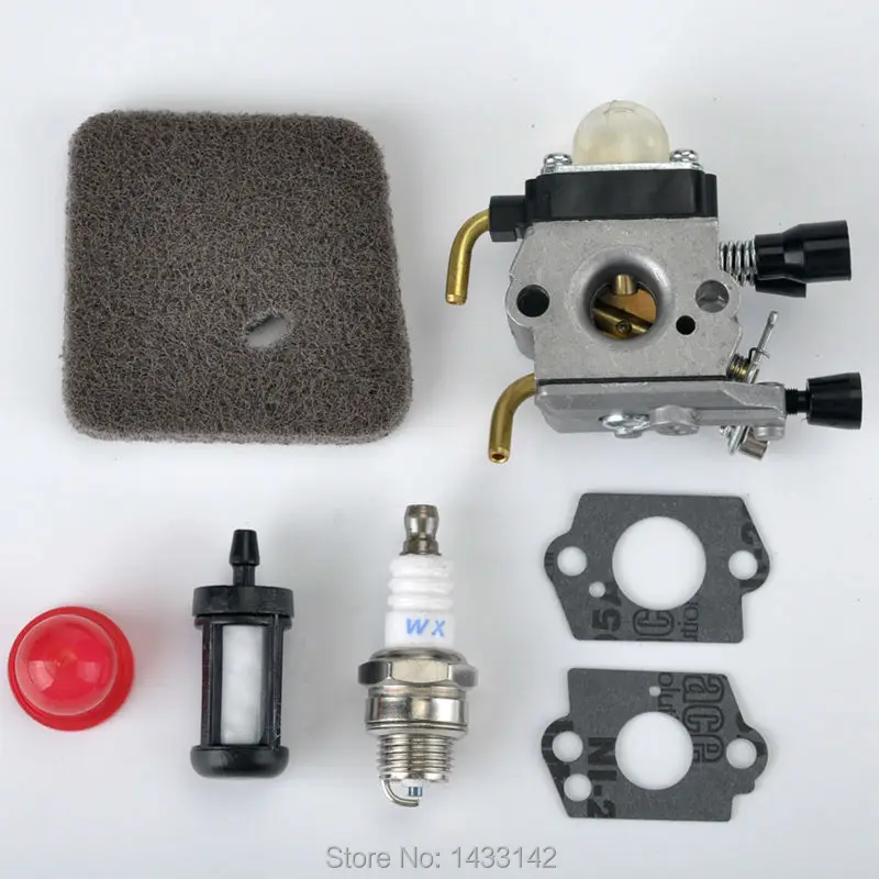 Карбюраторы для мотоциклов Rebuild прокладок Наборы stihl триммер FS74 fs75 fs76 fs80 fs80r fs85 fs85r