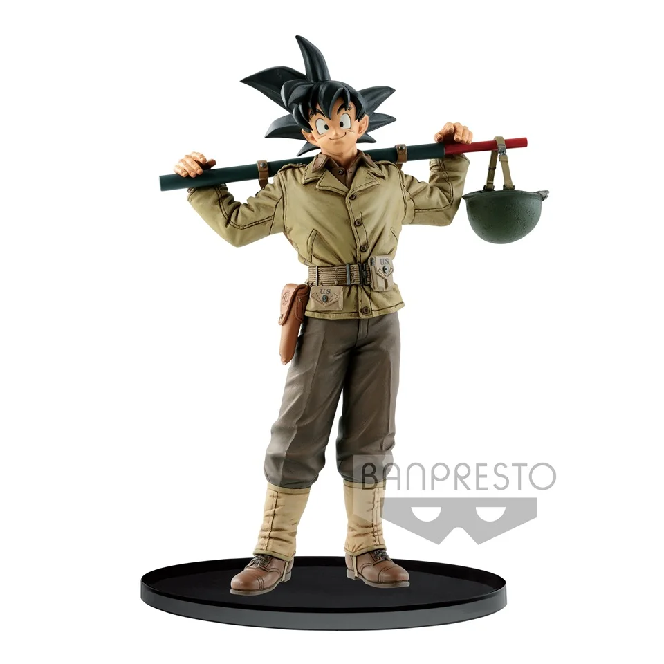 Tronzo Banpresto действие фигурка Dragon Ball BWFC2 мира фигурка Колизей ГОКу ПВХ Рисунок Модель игрушки DBZ фигурка подарки - Цвет: Goku