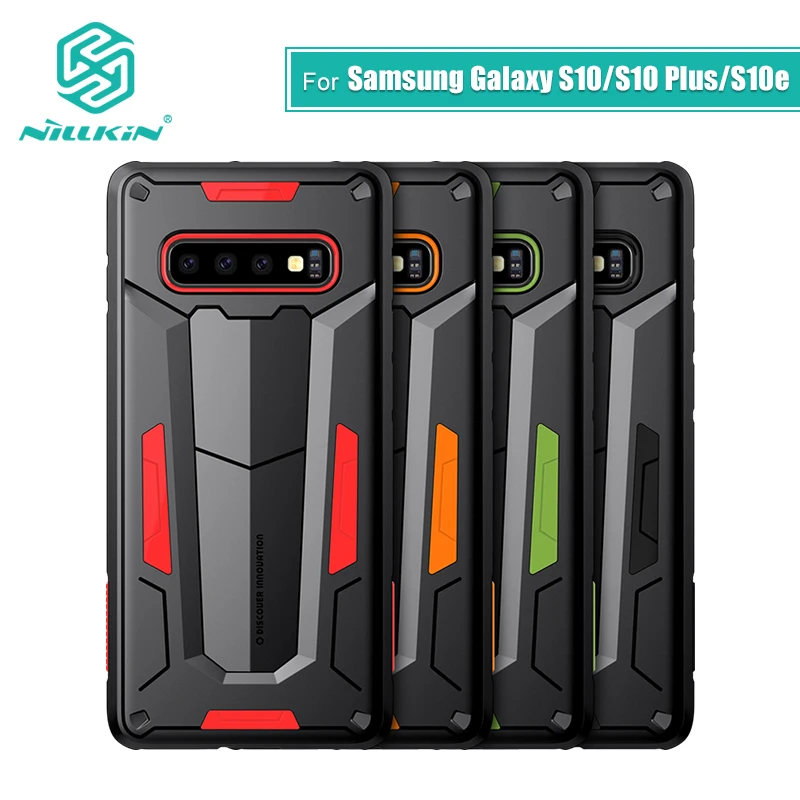 Чехол для Samsung Galaxy S10 6 1 ''NILLKIN Defende 2nd жесткий защитный чехол Plus 4''