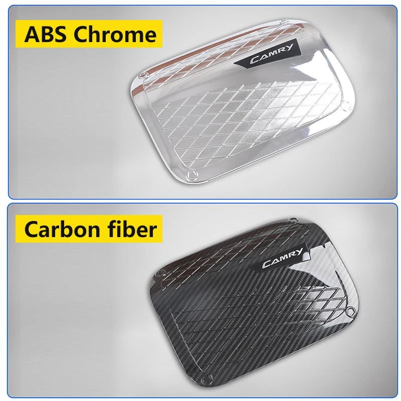 Крышка крышки автомобильного топливного бака ABS Chrome защита отделки внешняя