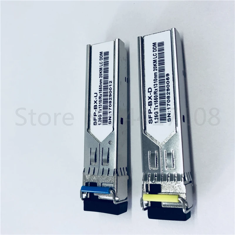 1,25 ГБ/сек. 20 км LC sfp Волокна Горячие Подключаемый модуль BiDi 1310nm/1550nm 20 км WDM модулем программирования в производственных условиях LC коммутатор совместим