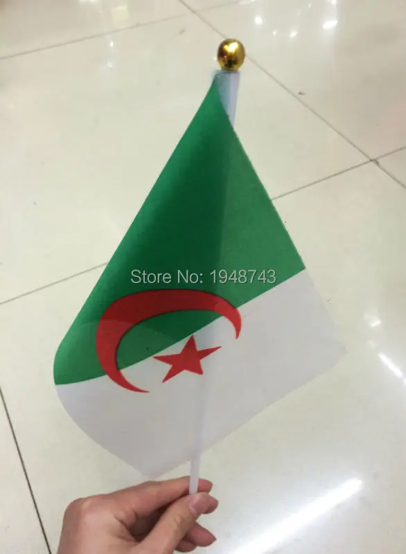 2017 10 шт. маленький флагшток с флагом 14*21 см | Дом и сад