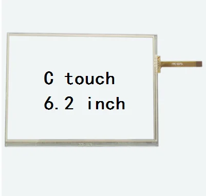 6.2 inch C touch 6,2 дюймов 155*88 7 дюймов 165*100 8 дюймов 192*116 192*117 сенсорный экран резистивная сенсорная панель - Цвет: 6.2 inch C touch
