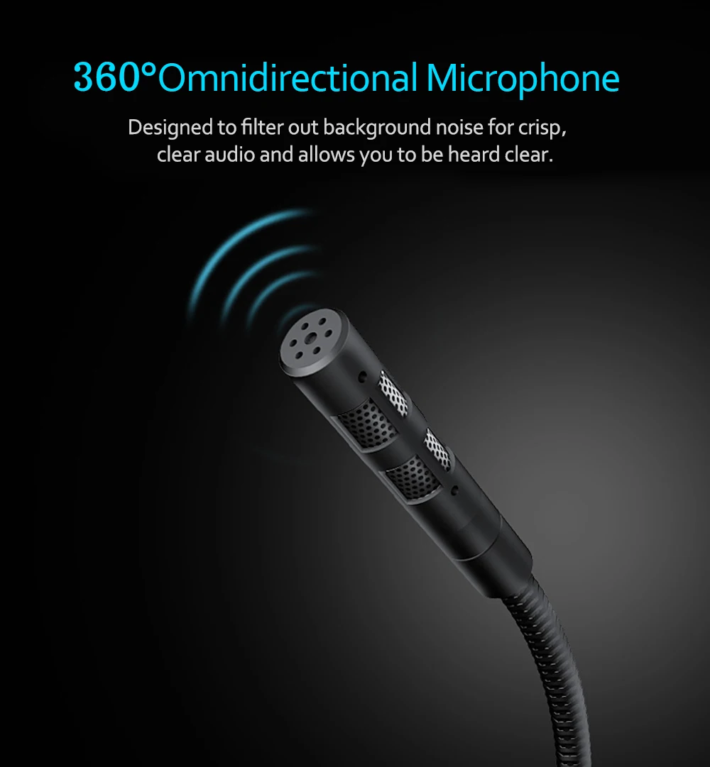 USB микрофон для компьютера, ПК, настольного ноутбука, ноутбука, кабель для записи игр, подкачки, usb конденсаторные микрофоны XIAOKOA