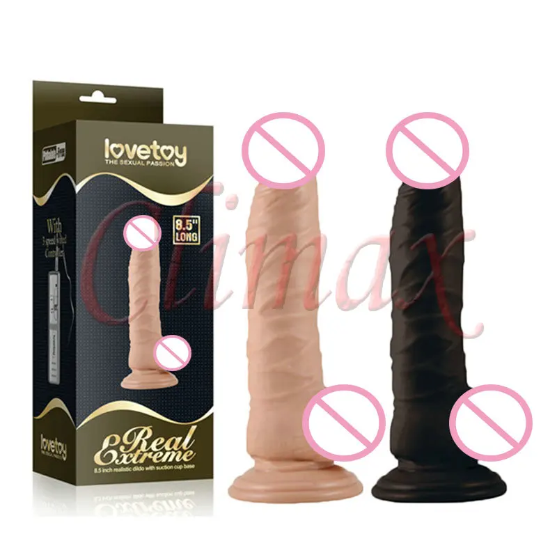 Реалистичные Lover Сексуальной Страсти 8.5 &quotДолго Реалистичным Фаллоимитатор