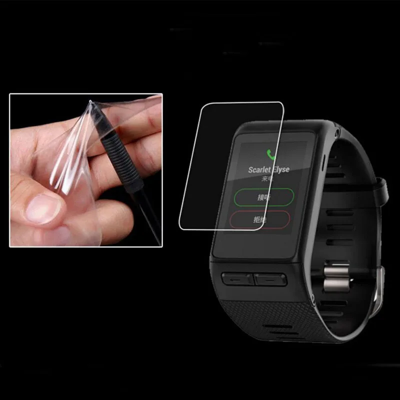 2 шт Анти-шок Мягкий ТПУ Прозрачная защитная пленка для Garmin Vivoactive HR Смарт-часы Полный Экран Защитная крышка(не стекло