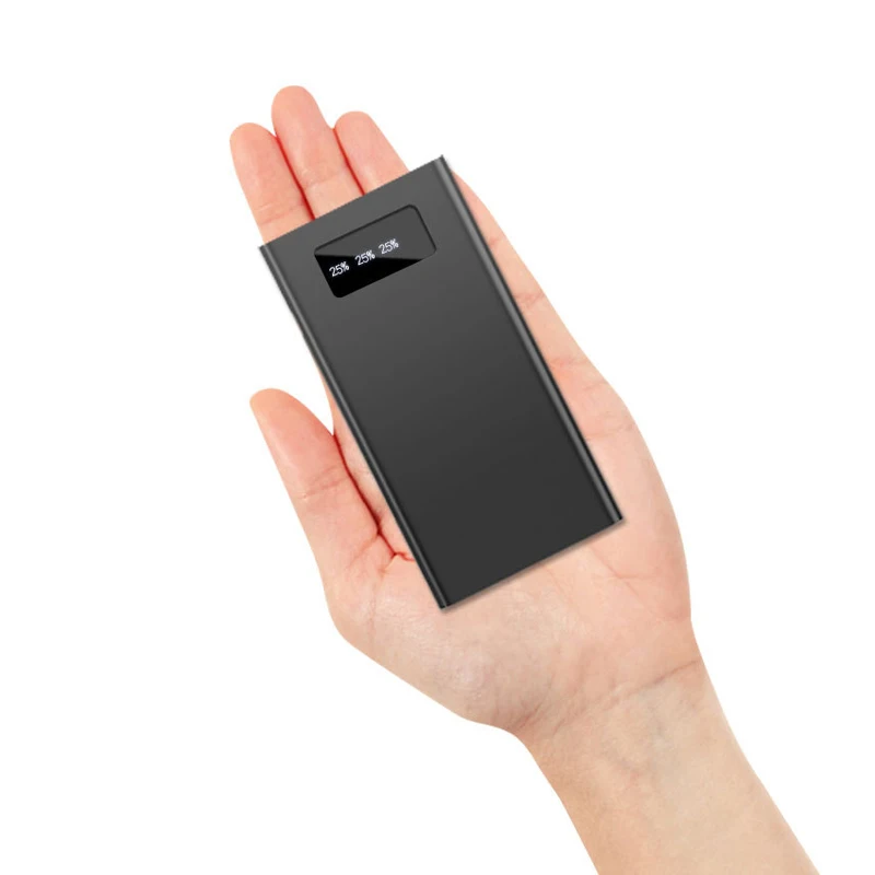 Портативный 8000 mAh банк питания для Xiaomi Mi iPhone ультра тонкий внешний аккумулятор
