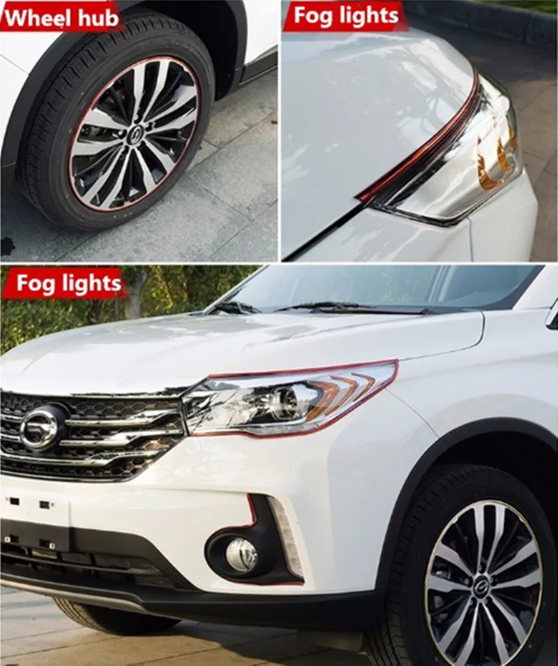 Автомобильный Стайлинг 8 м Защитная Наклейка на колеса для Hyundai elantra ix35 solaris accent i30