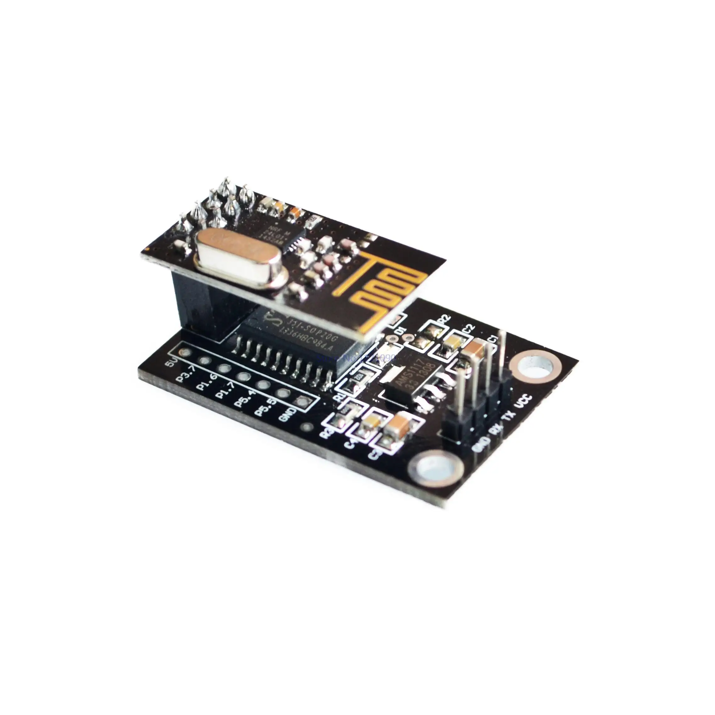 Беспроводная плата драйвера STC15L204 + NRF24L01 с беспроводным интерфейсом макетная