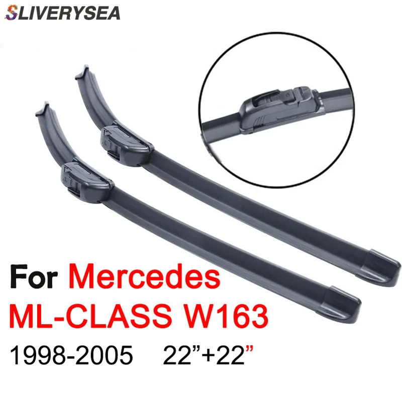 SLIVERYSEA для Mercedes ML W163 1998 2005 22 ''+ 22'' автомобильные салфетки и аксессуары авто