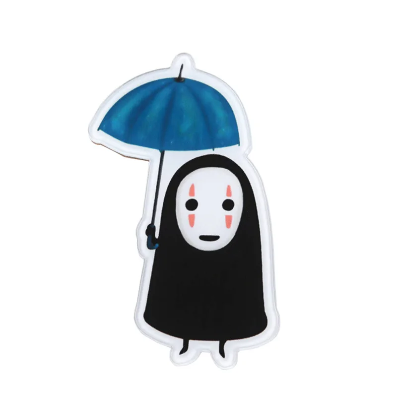 FFFPIN японская аниме брошь Мультфильм Монета без лица Мужской значок Miyazaki Hayao Spirited