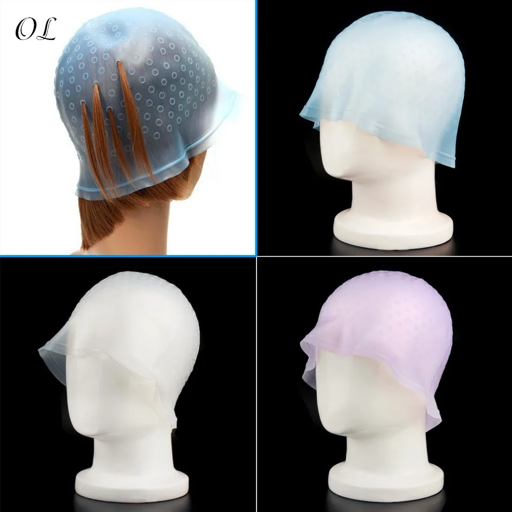 Professional Reusable Hair Colouring Highlighting Dye Cap Frosting Tipping Dyeing Care Styling Tools ! | Красота и здоровье