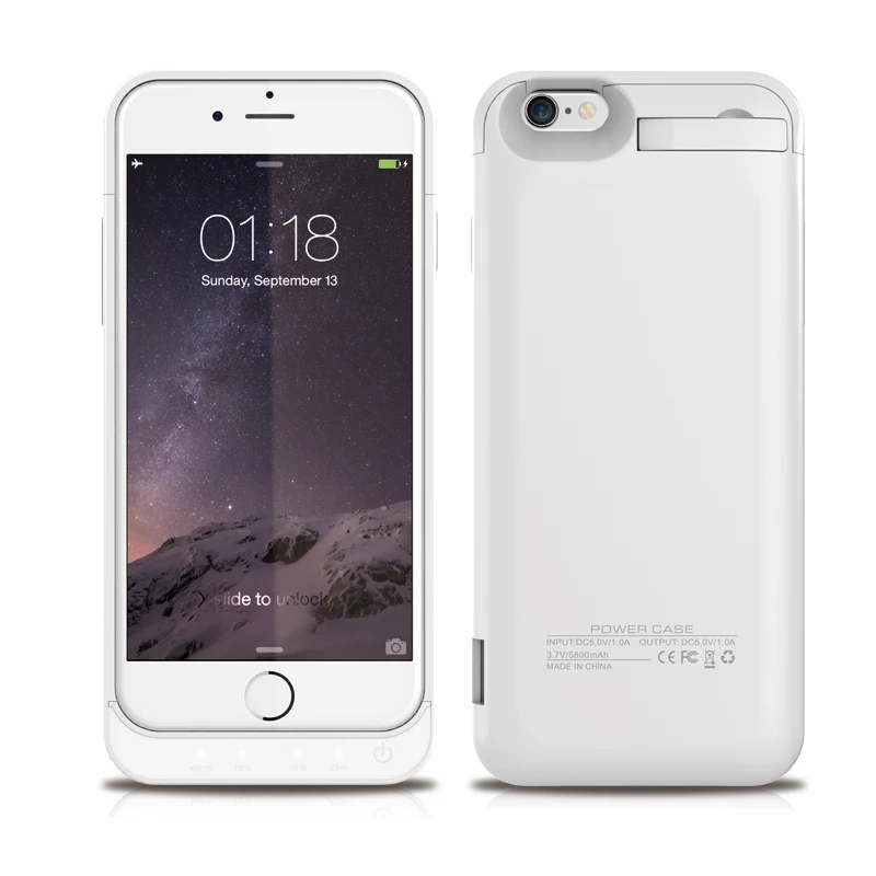 Gagaking зарядное устройство чехол для iPhone 6 6s 7 8 внешний мобильный телефон