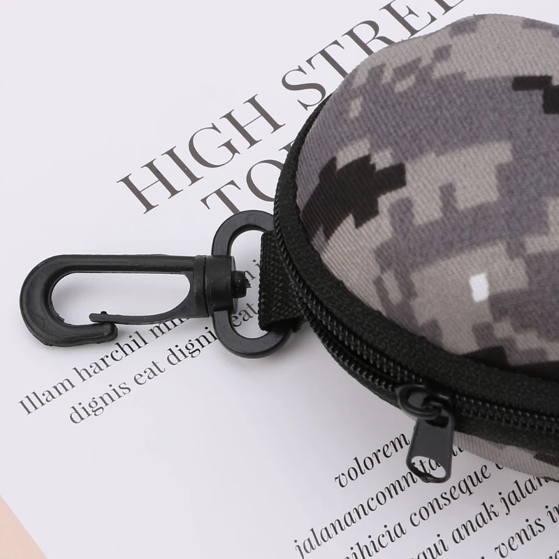 Футляр для очков на молнии мужчин и женщин модный портативный Камуфляжный