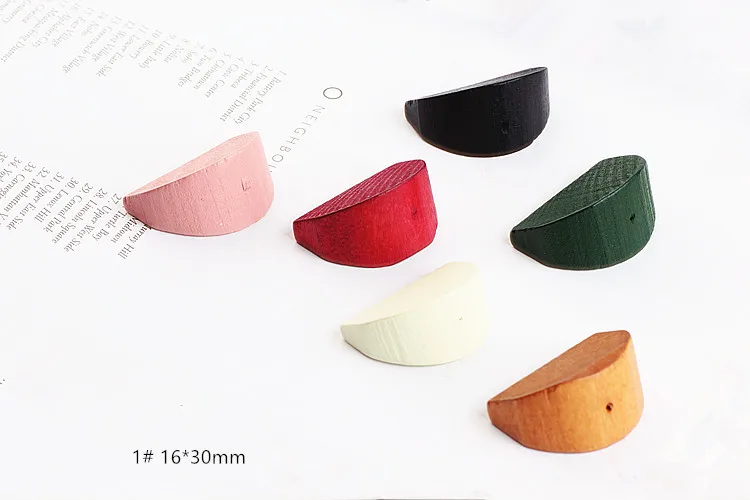 Аксессуары для рукоделия Ritoule корейские деревянные бусинки перфорированные