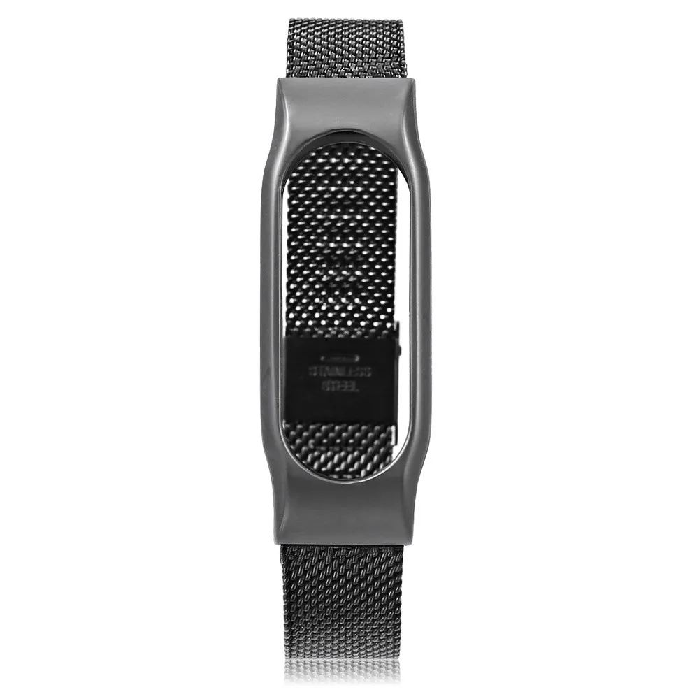 Сменный ремешок из нержавеющей стали для Xiaomi mi Band 2 Xao mi Xiomi mi Band 2 умный легкий ремешок на запястье