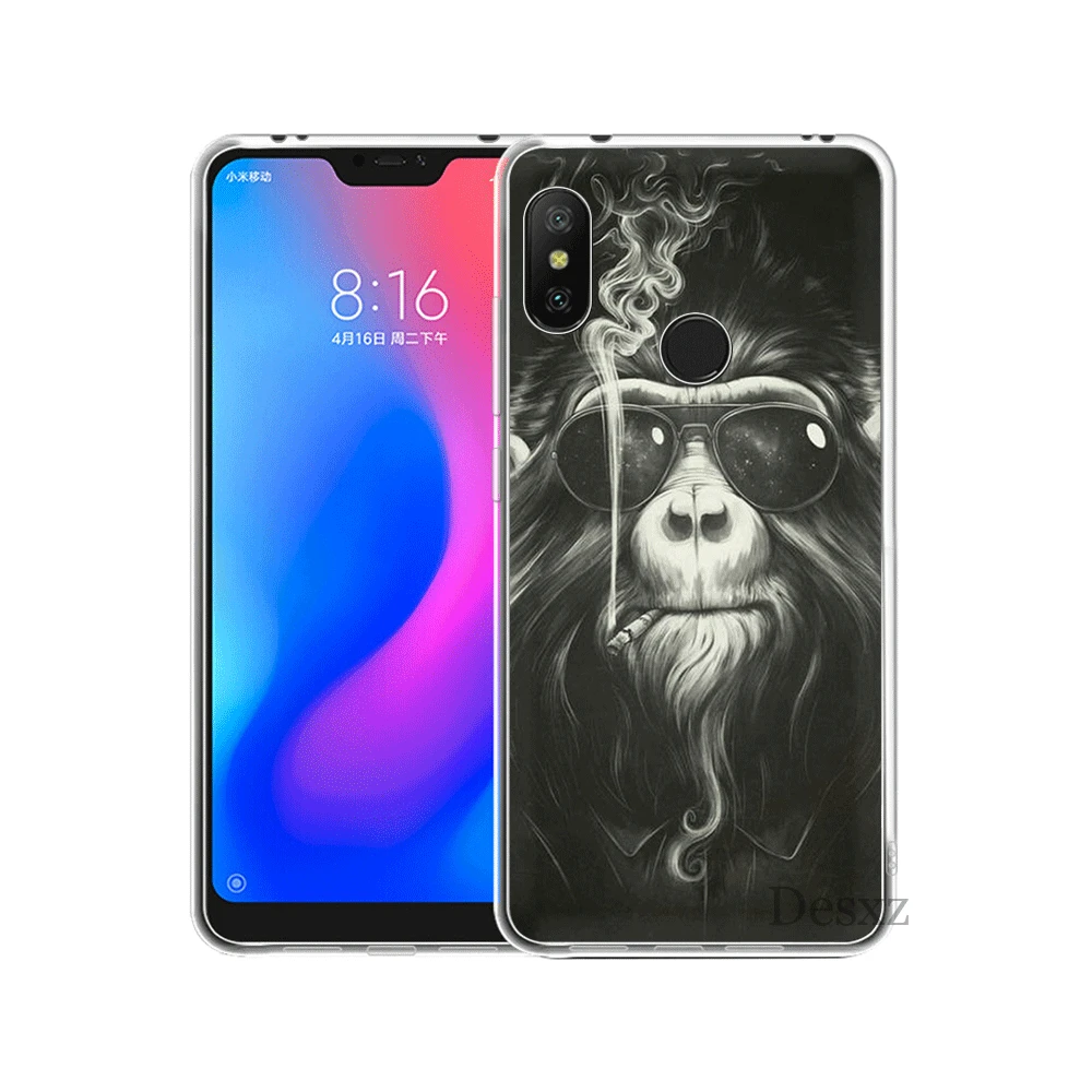 Чехол с милым котом для Xiaomi Mi 6 8 Lite SE A1 A2 5X 6X Mix 2S F1 9 9se MAX 3|Чехлы-накладки| |