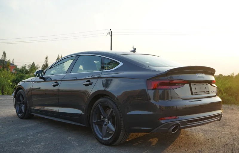 Спойлер из углеродного волокна для Audi a5 s5 Quatto Sportback 4 двери 2019 2017 2018 не подходит 2