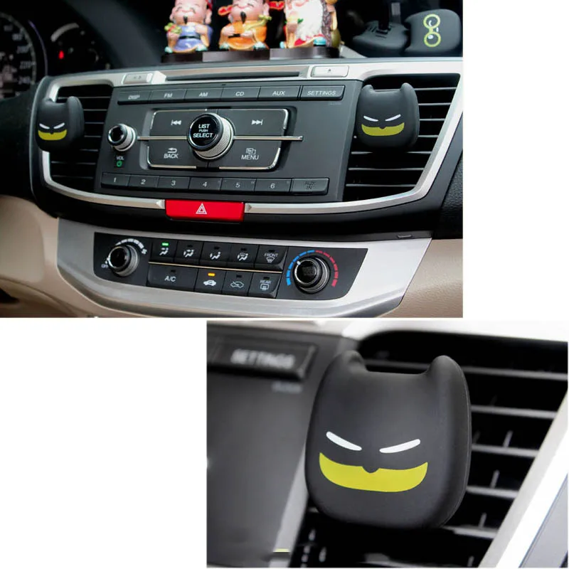 2 шт. упак. автомобильный освежитель воздуха однотонный с мультяшным дизайном