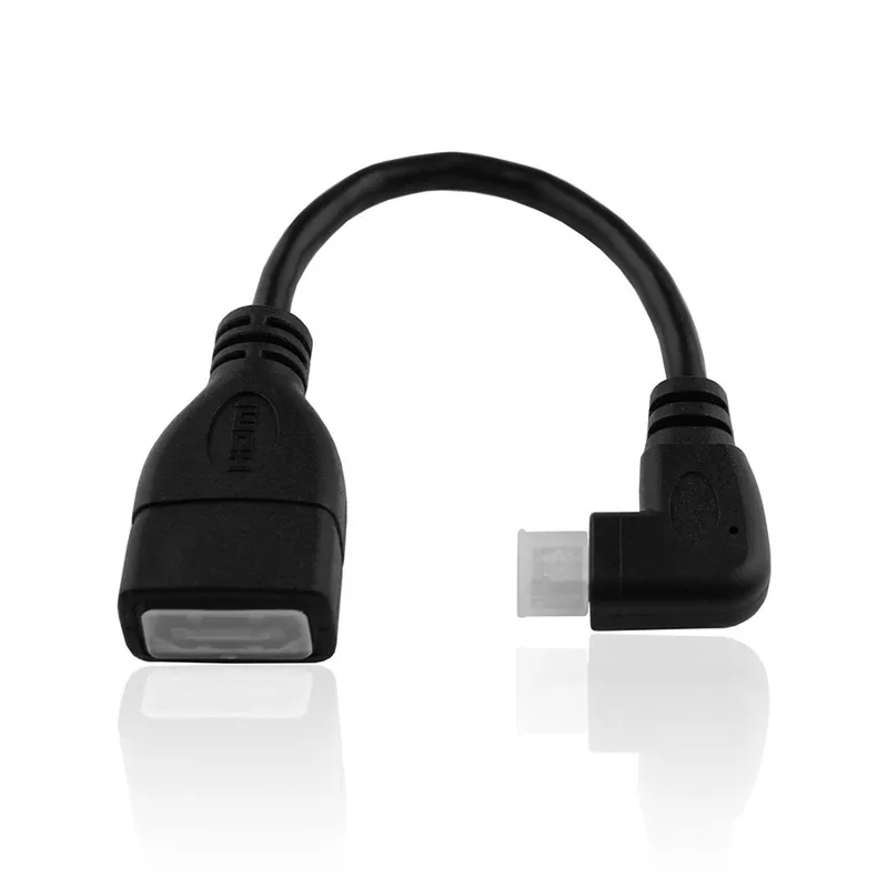 Robotsky Micro HDMI Мужской к HDMI Женский Кабель-адаптер левый угол 90 градусов HDMI конвертер Код для ПК HDTV проектор