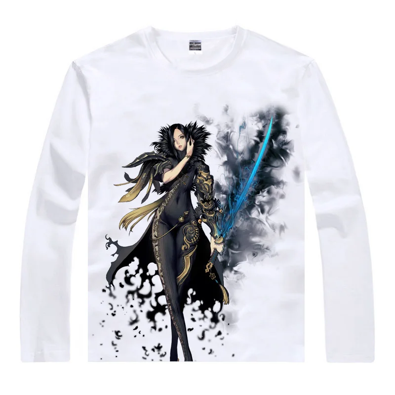 Футболка Coolprint с рисунком лезвия и души футболки из мультфильма Pohwaran Jinsoyun Цзинь
