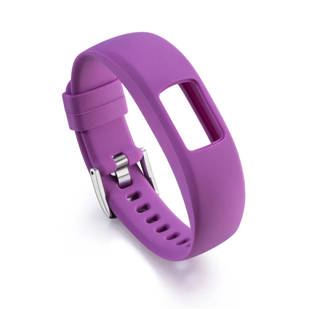 Мягкий силикон для Garmin vivofit 4 гладкий и Удобный спортивный ремешок сменный ремешок для Garmin vivofit4 L/S браслет