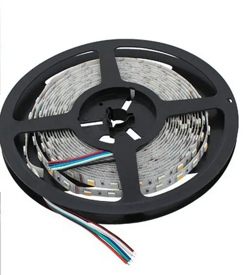 5M RGBW SMD5050 гибкий светодиодный полосы Веревка светильник ing RGB + W Белый