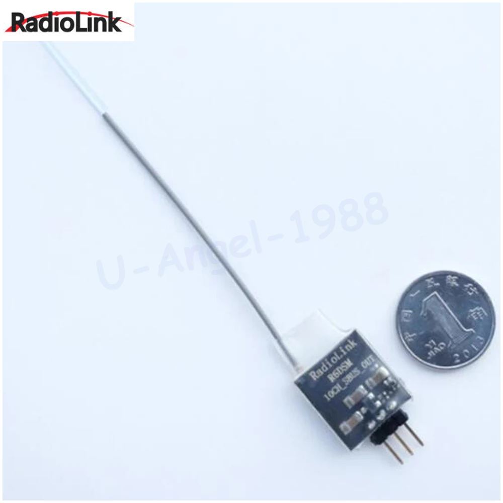 Radiolink R6DSM 2.4G 10 channels Receiver DSSS FHSS Spread Spectrum for Transmitters AT9 AT9S AT10 AT10II | Игрушки и хобби