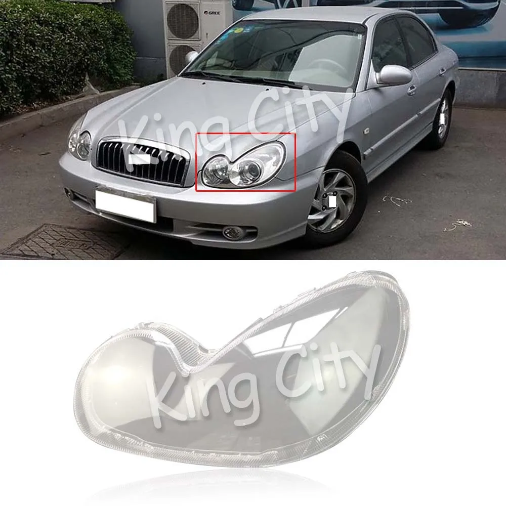 CAPQX 1 шт. для hyundai Sonata 2002-2009 передняя фара, головной светильник, абажур, водонепроницаемый яркий головной светильник, абажур