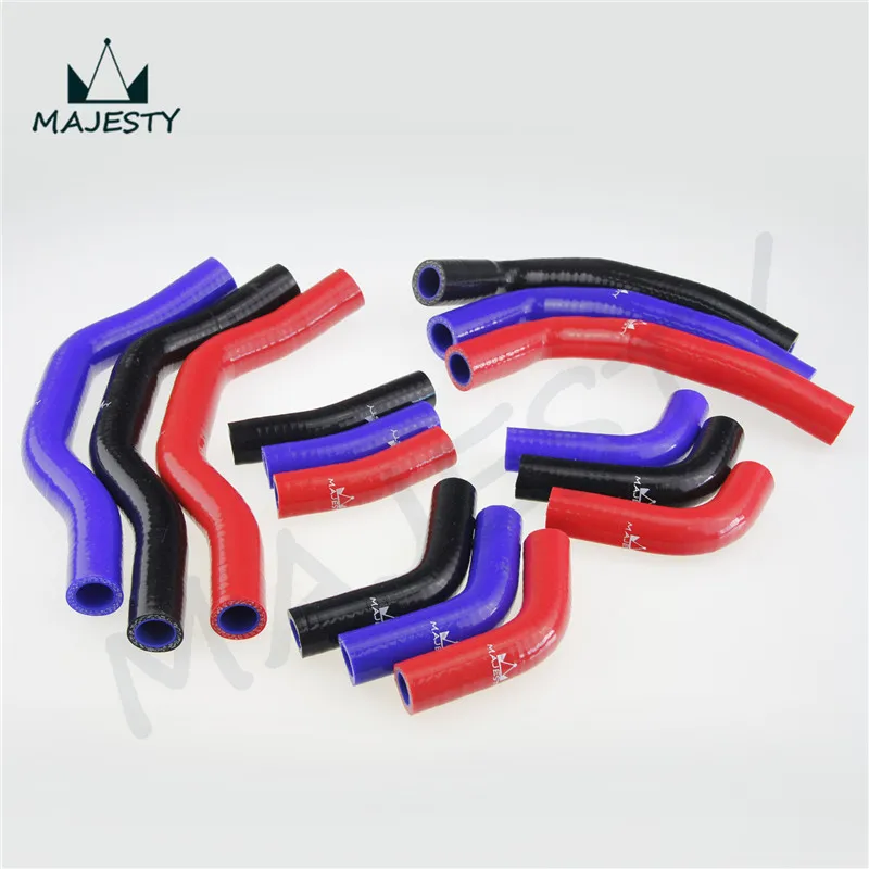 Силиконовый радиаторный шланг для Honda CRF450 CRF450R 2006 2008 07 08 09 красный|silicone hose|red hosered