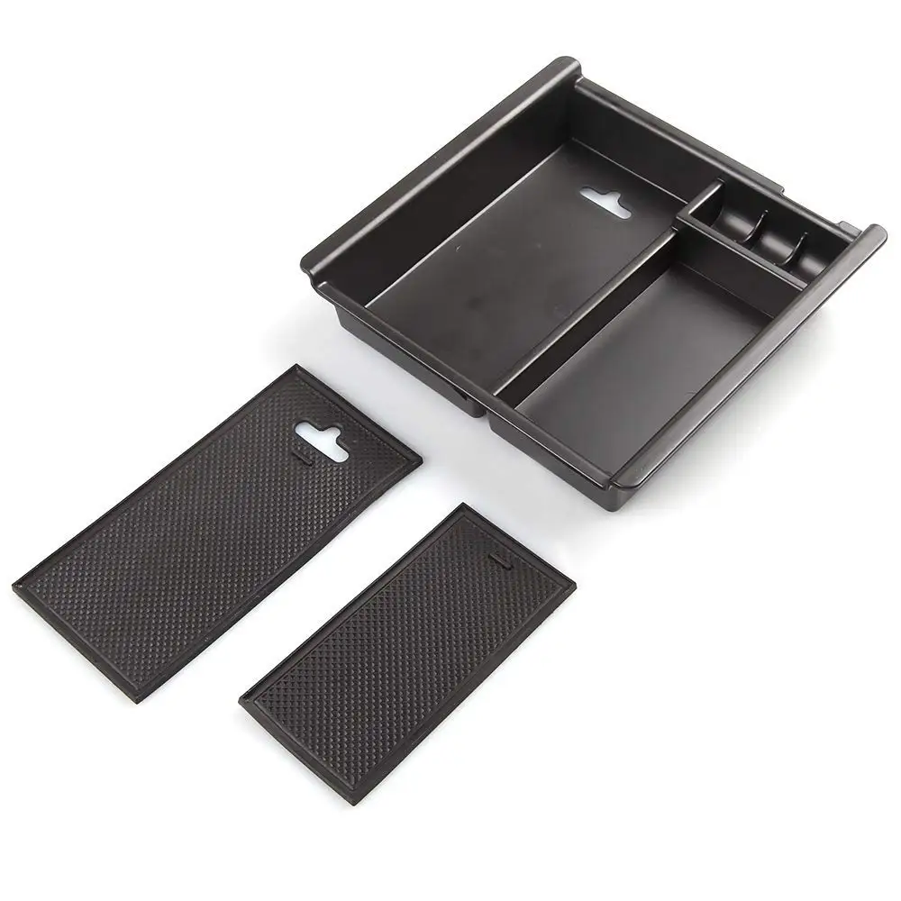 

Car Rover Car Glove Box Organizer Armrest Secondary Storage Center Console Tray For Toyota Tocoma 2016-2018 Car Organizer Case
