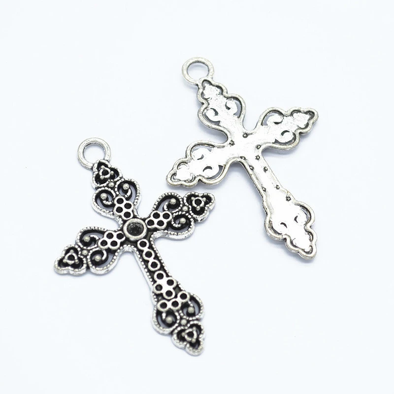 

25pcs Crosses Charms DIY Jewelry Making Pendant Fit Bracelets Necklaces Earrings Handmade Crafts