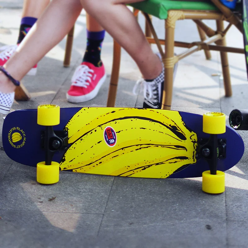 Мини клен маленькая рыбка пластина четыре колеса крейсер скейтборд щетка