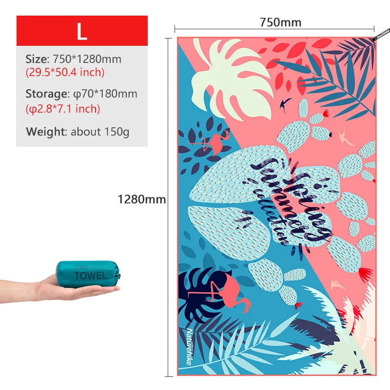 Pink 128x75cm Naturehike быстросохнущие полотенца купальное полотенце 3 цвета 40x75 см 128x75 см Сверхлегкий водопоглощающий Быстросохнущий банный полотенце - Цвет: Pink 128x75cm