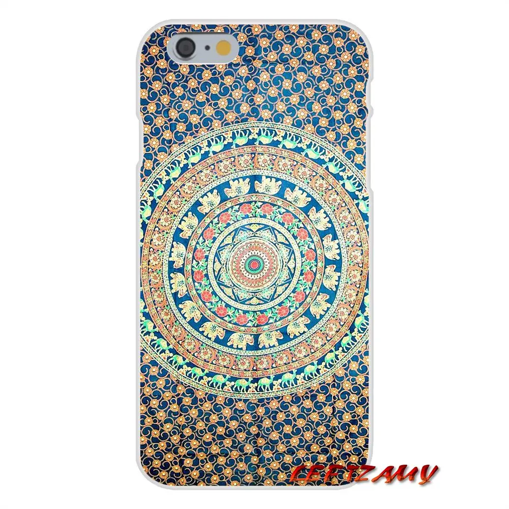 Богемный Tie Dye Хиппи Мандала мягкий прозрачный чехол для huawei P Smart Коврики Y6 Pro P8 P9 P10