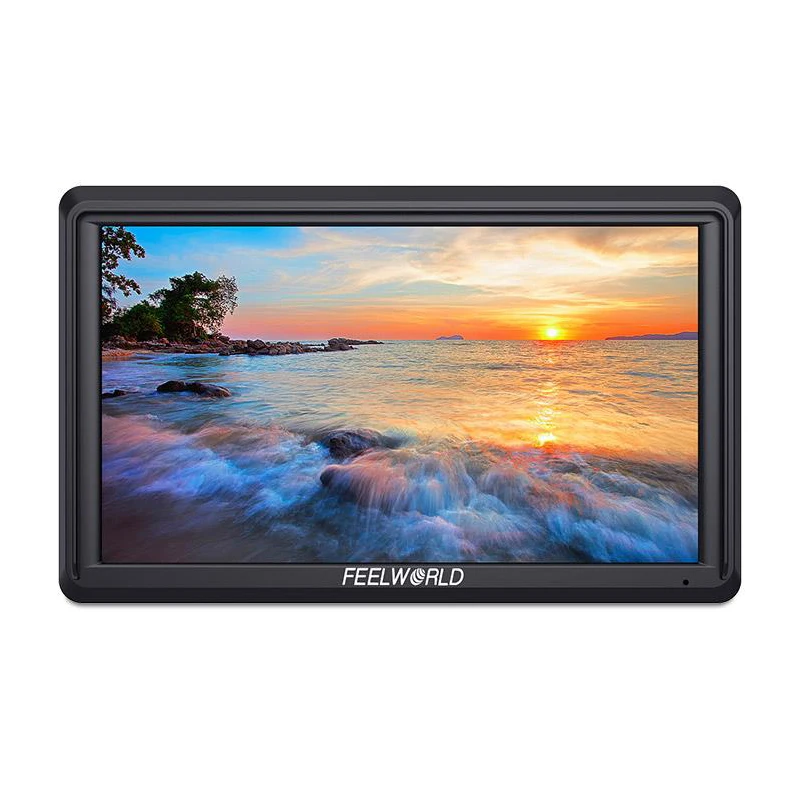 FEELWORLD FW568 5.5 inch 4K On Camera Field DSLR Monitor Small Full HD 1920x1080 IPS Video Focus Assist HDMI Include Tilt Arm |