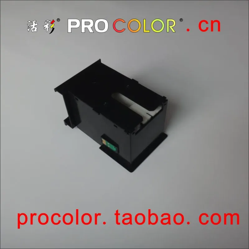 

Резервуар T6710 для обслуживания отходов чернил с чипом для Epson 789 790 791 T7901 T7911 T7891 -T7894 WF-5110DW 5190DW 5620DWF 5690DWF