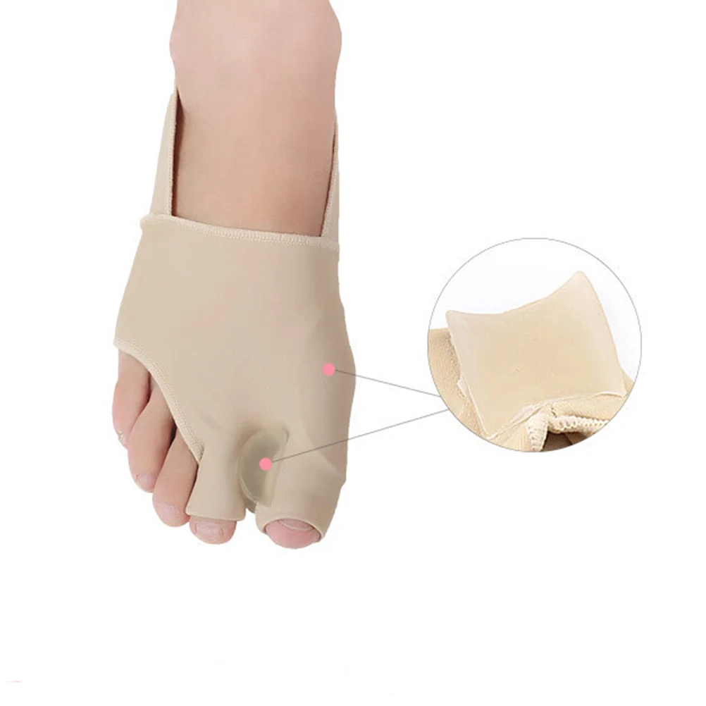 

Foot Brace S/L 1 Pair Gel Two Toe Splint Straightener Corrector Hallux Valgus Orthopedic Foot Support