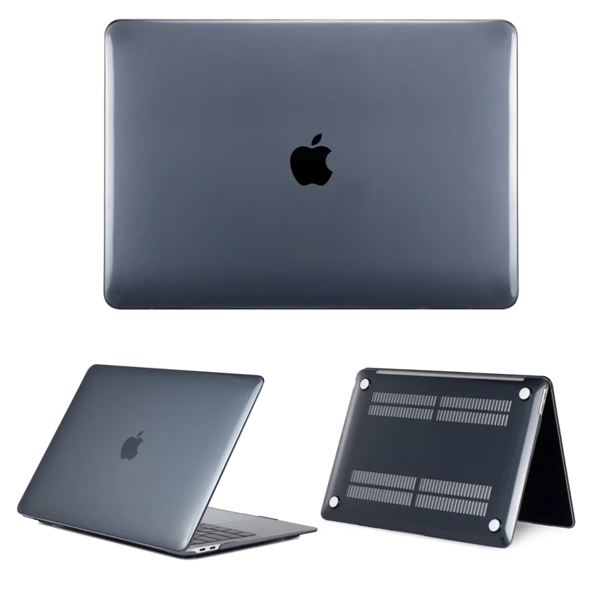 Кристально чистый чехол для Macbook Air 13 2018 ноутбука прозрачный A1932 ПВХ Pro Retina 11 12 15