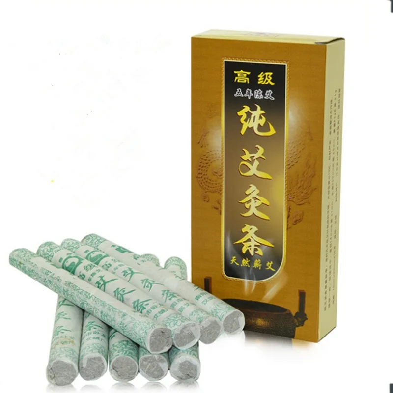 10 шт./лот 5 лет чистая мокса прижигание рулонов акупунктурный массаж для