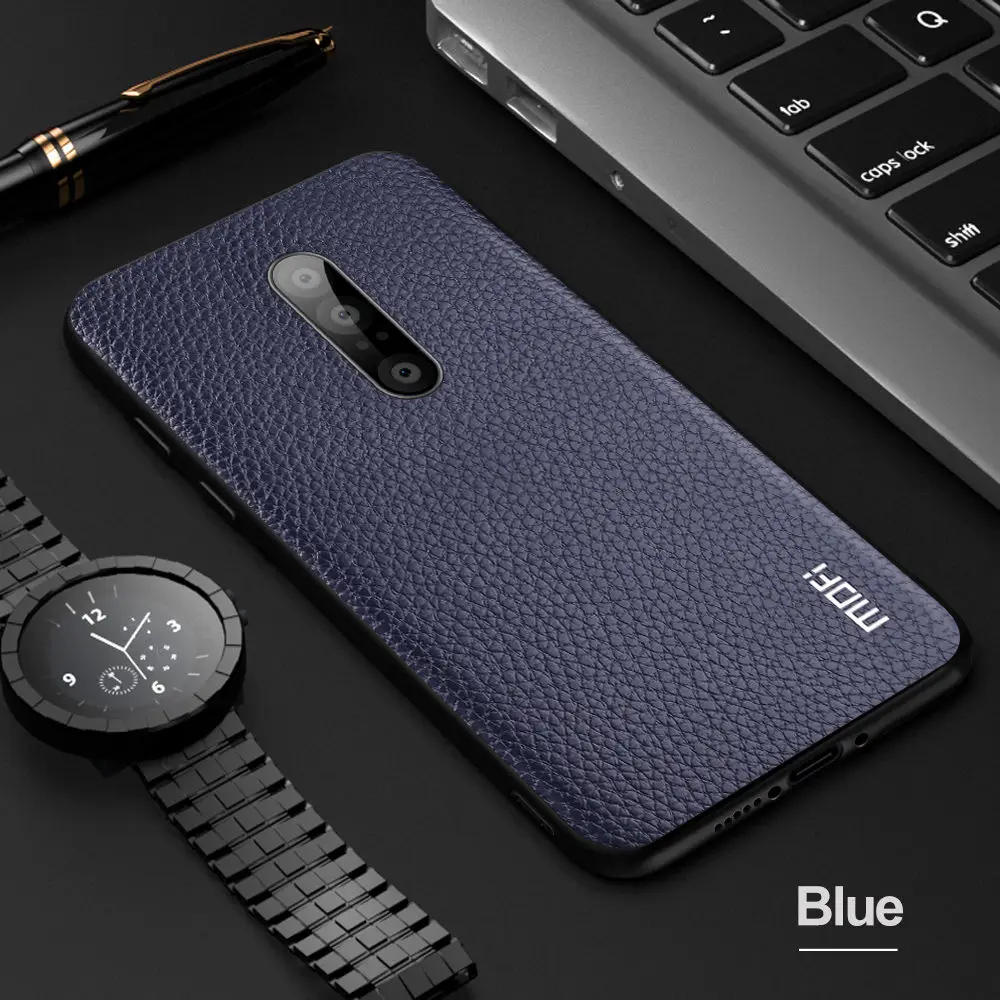 Blue Чехол для Red mi K20, красный mi K20 Pro, чехол для Xiaomi mi K20, MOFi, задняя крышка, K20pro, TPU, из искусственной кожи, Мягкий силикон, полный край, защита от падения - Цвет: Blue