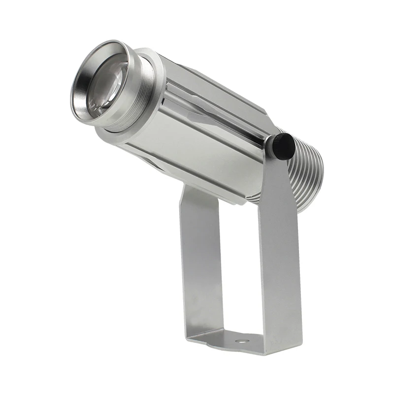 Silver Outdoor 20W Custom Design Led Gobo Projectors for Advertising Company Logo Waterproof Projection Effect Lights | Лампы и