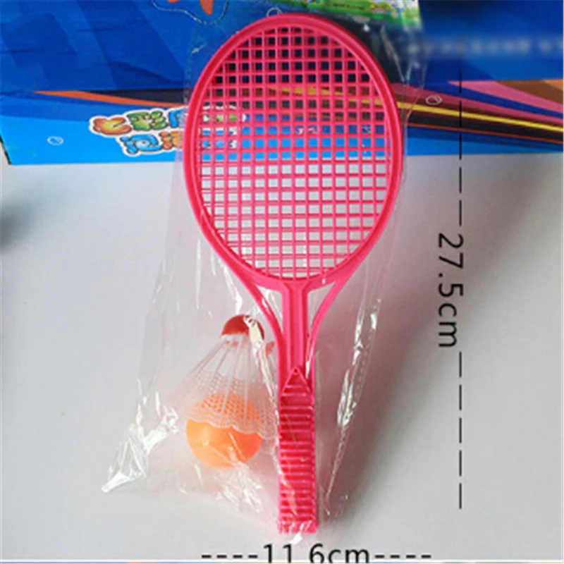 

1Set Novelty Badminton Tennis Set Racket Parent-child Sport Educational Toys Baby Sport Kid Baby Outdoor Sports Random color