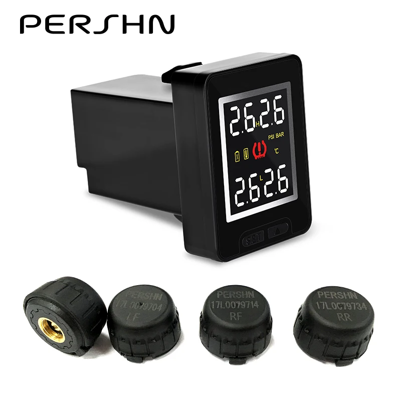 Pershn U912 автомобилей TPMS шин Давление монитор Системы Сенсор Monitorring Беспроводной