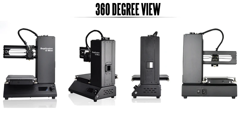 Wanhao Дубликатор i3 мини 3D принтер DIY/настольный с поддержкой PLA филамента. FDM нить I3