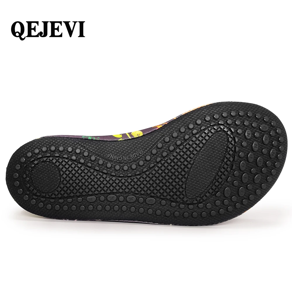 Новинка QEJEVI Водонепроницаемая спортивная обувь для женщин и мужчин Aqua Barefoot