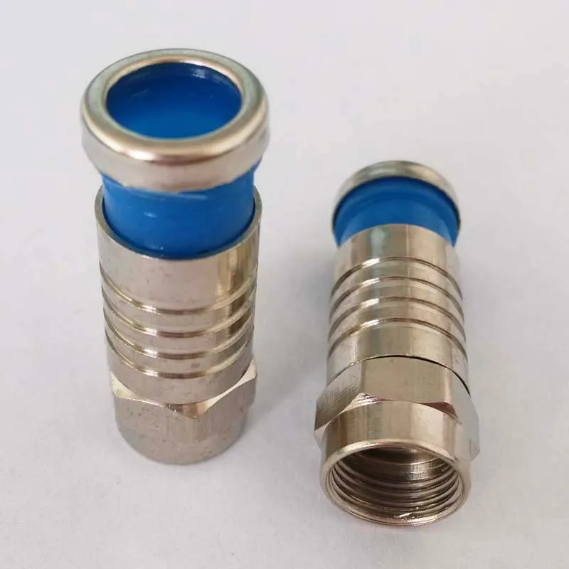 RG6 коаксиальный компрессионный кабель f коннектор водонепроницаемый тип Разъем RF