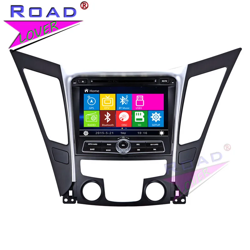 Автомобильный медиацентр TOPNAVI Wince 6 0 два Din 8 дюймов DVD плеер для Hyundai Sonata/I40/I45/I50/YF 2 4