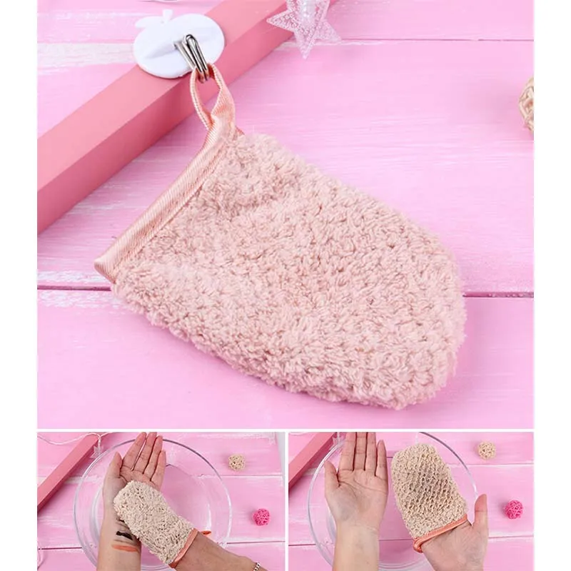 2 шт. волшебное полотенце для снятия макияжа очищающая перчатка лица