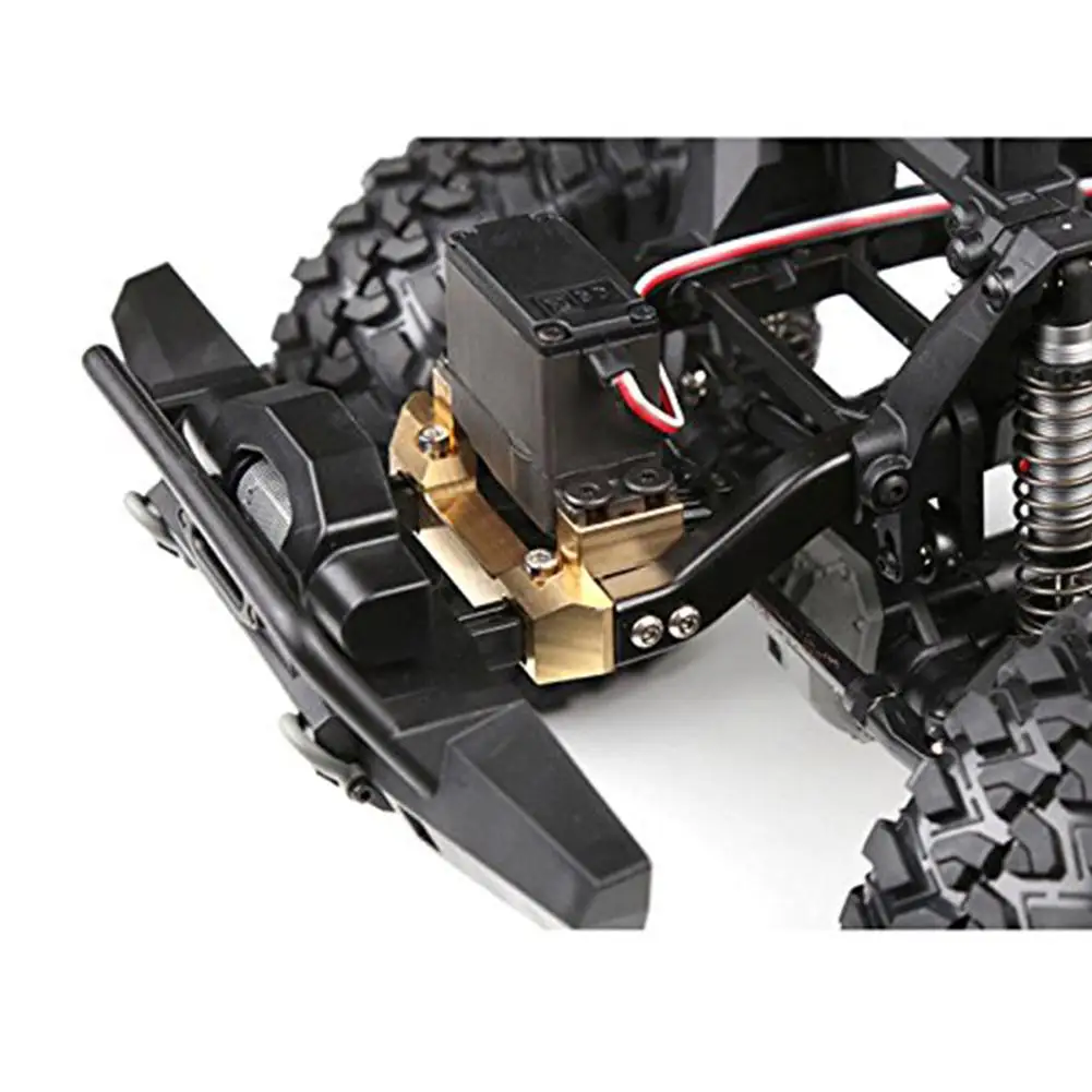 LeadingStar 1:10 RC TRX4 передний бампер крепление золото Servo перемещение для Traxxas TRX 4|Детали